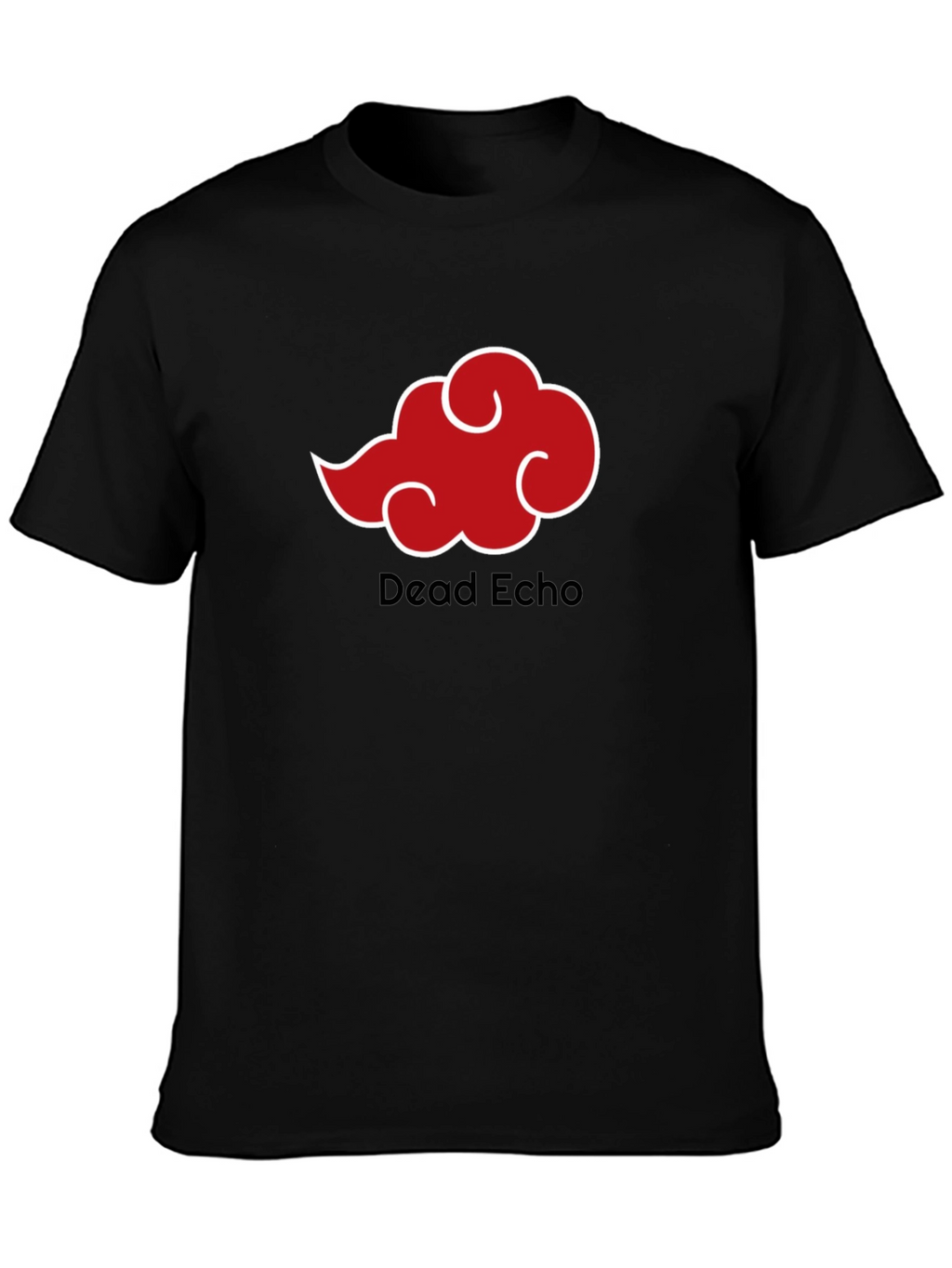 Dead Echo Cloud T-Shirt - Black Anime Style Tee