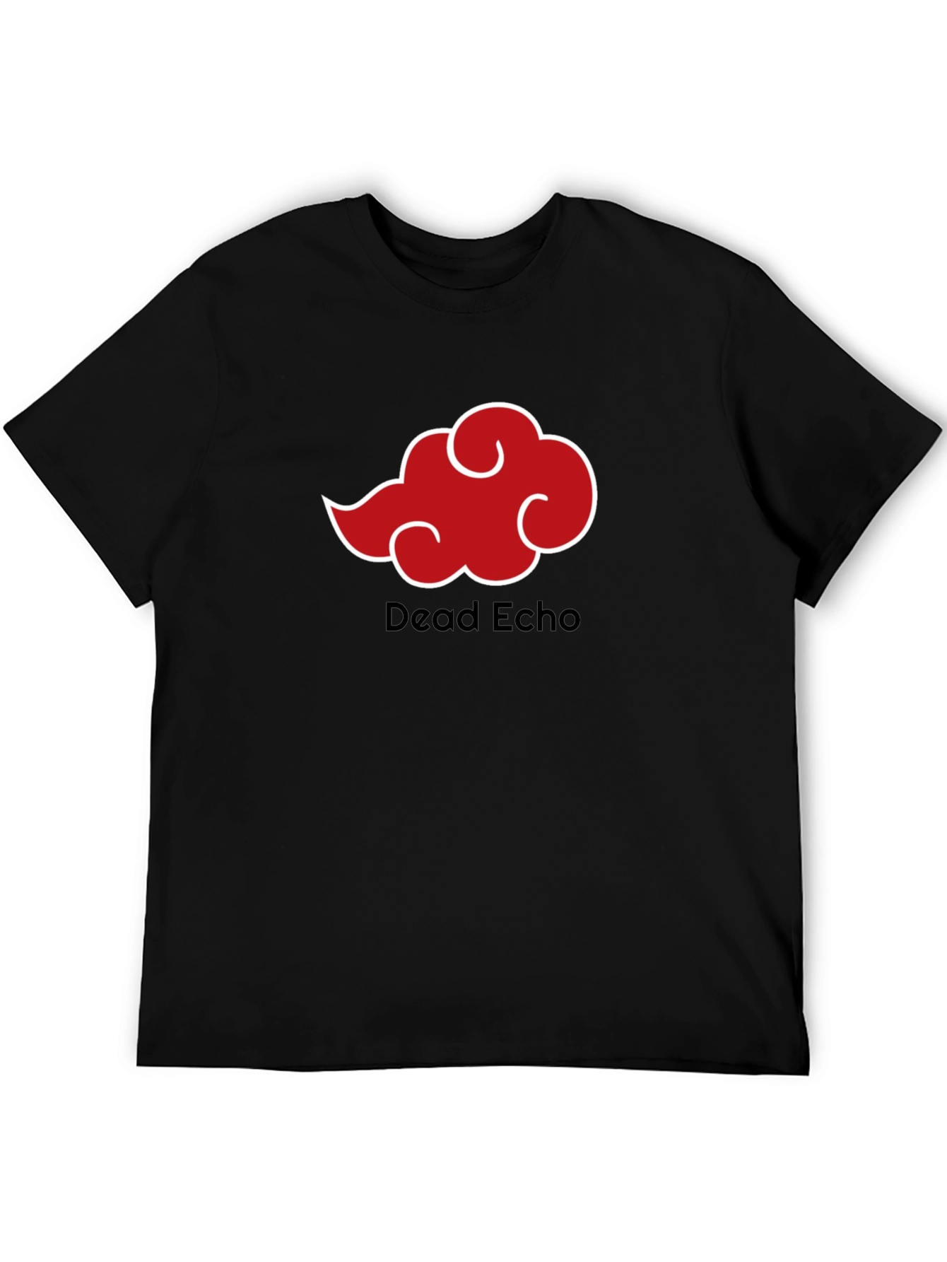 Dead Echo Cloud T-Shirt - Black Anime Style Tee