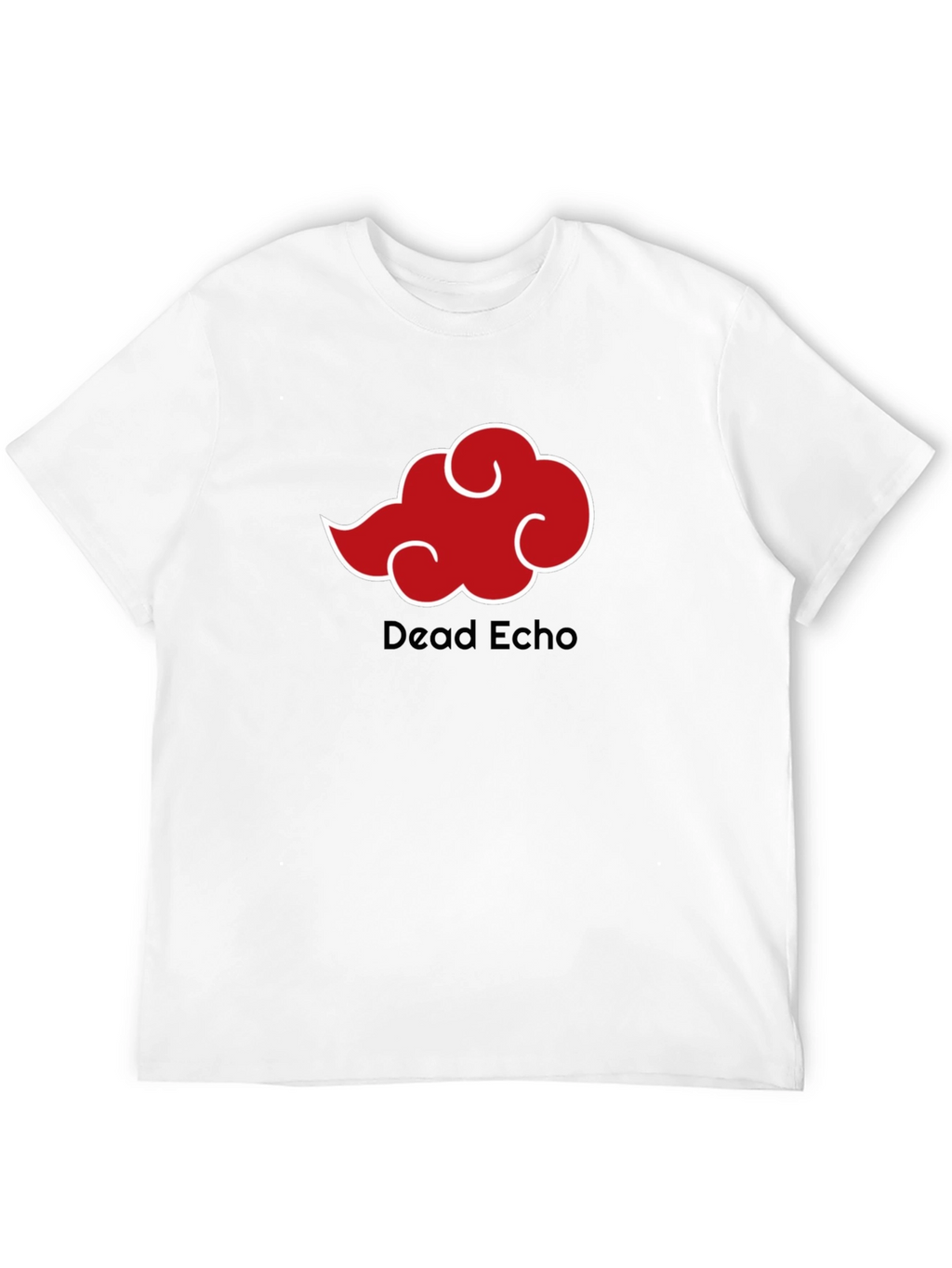 Dead Echo Cloud T-Shirt - Black Anime Style Tee