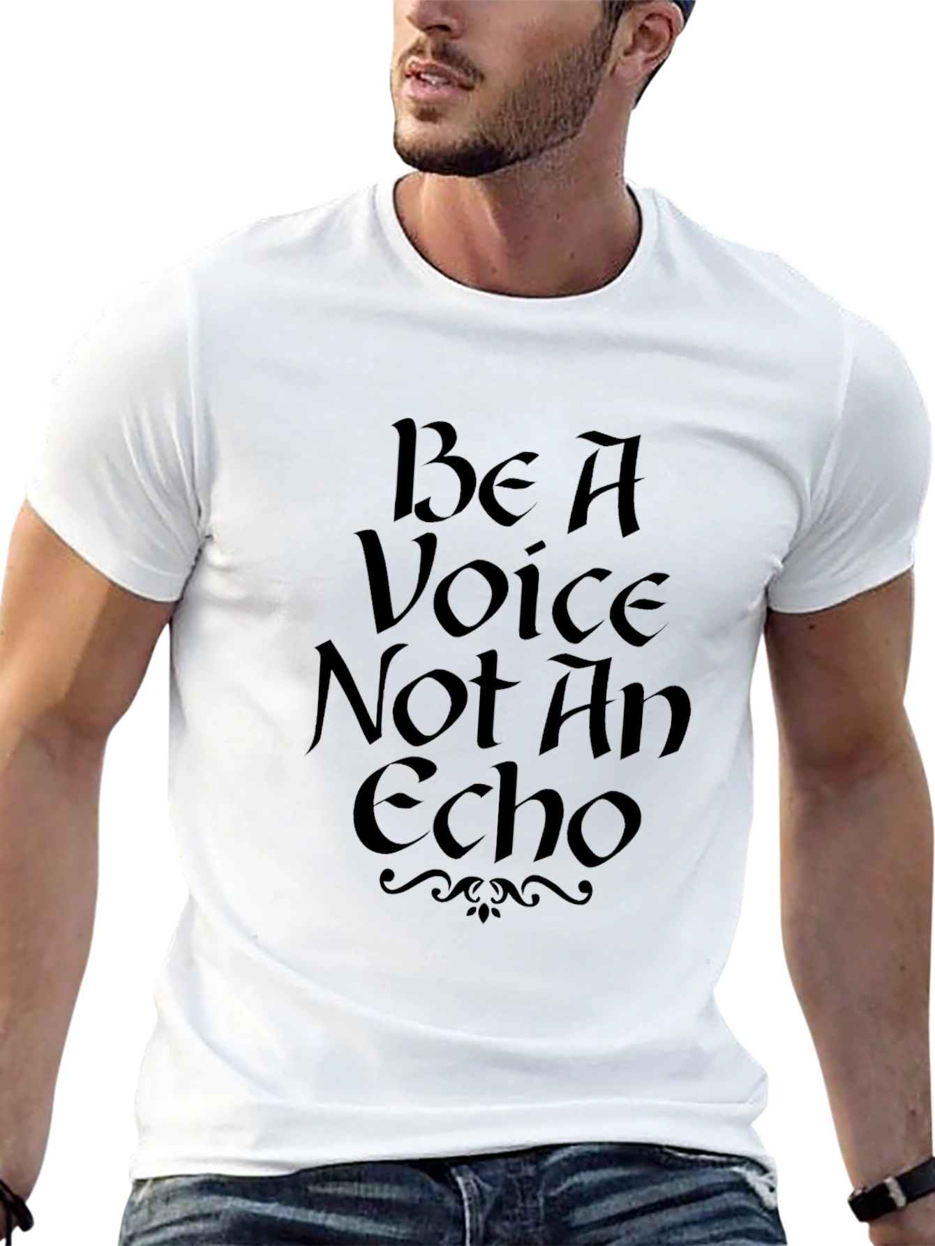 Be A Voice Not An Echo Graphic T-Shirt