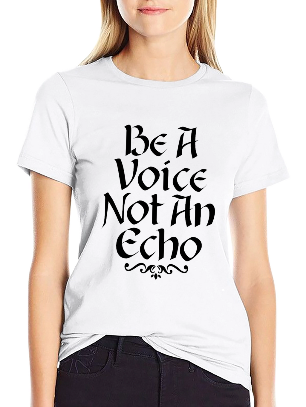 Be A Voice Not An Echo Graphic T-Shirt
