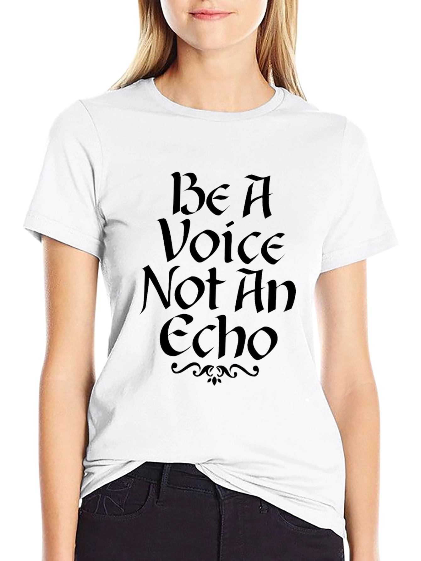 Be A Voice Not An Echo Graphic T-Shirt