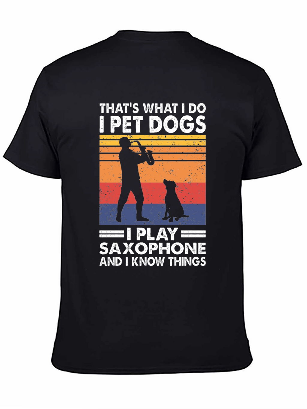 Pet Dogs Saxophone T-Shirt