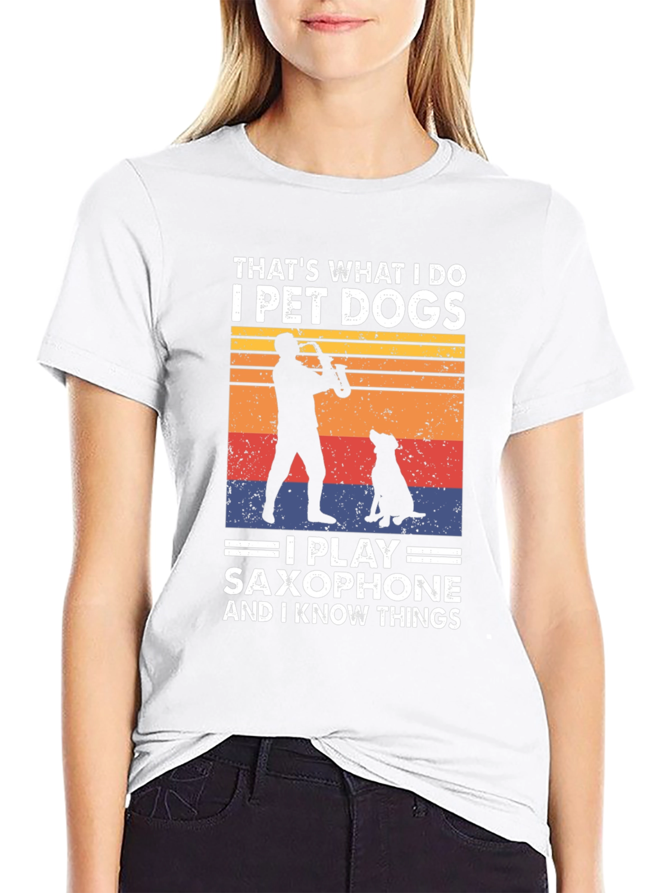 Pet Dogs Saxophone T-Shirt