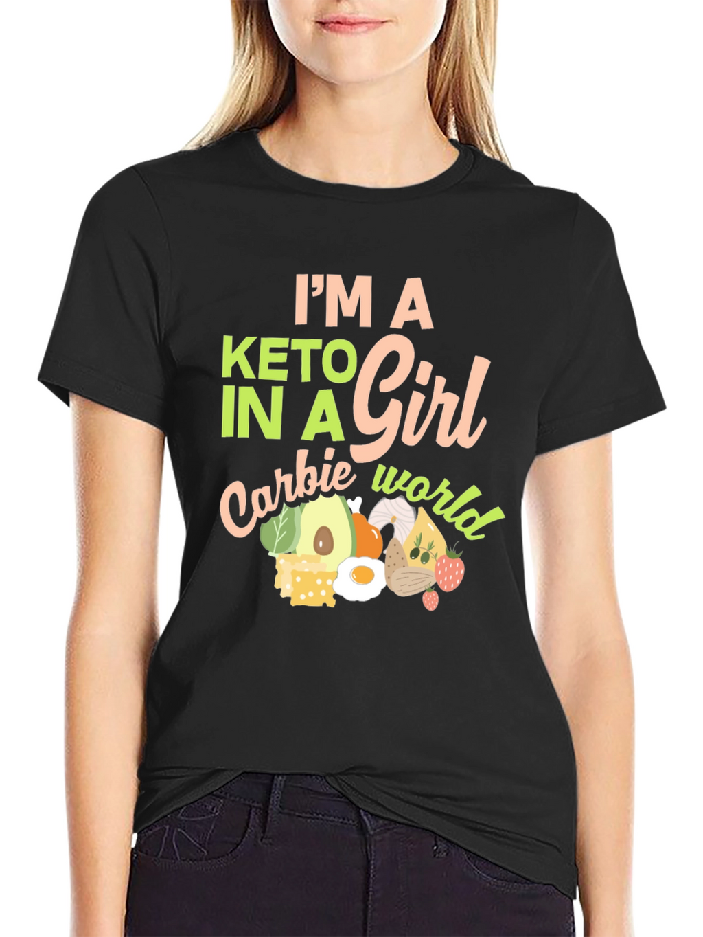 Keto Girl Carbie World Graphic Tee - Unisex