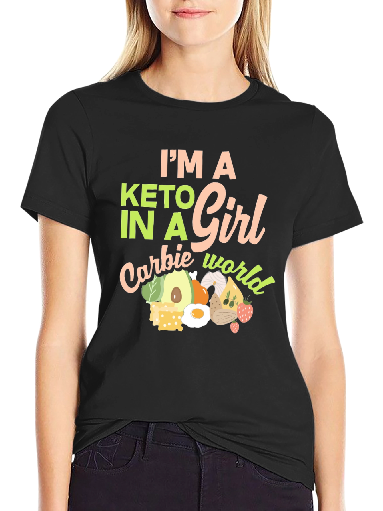 Keto Girl Carbie World Graphic Tee - Unisex