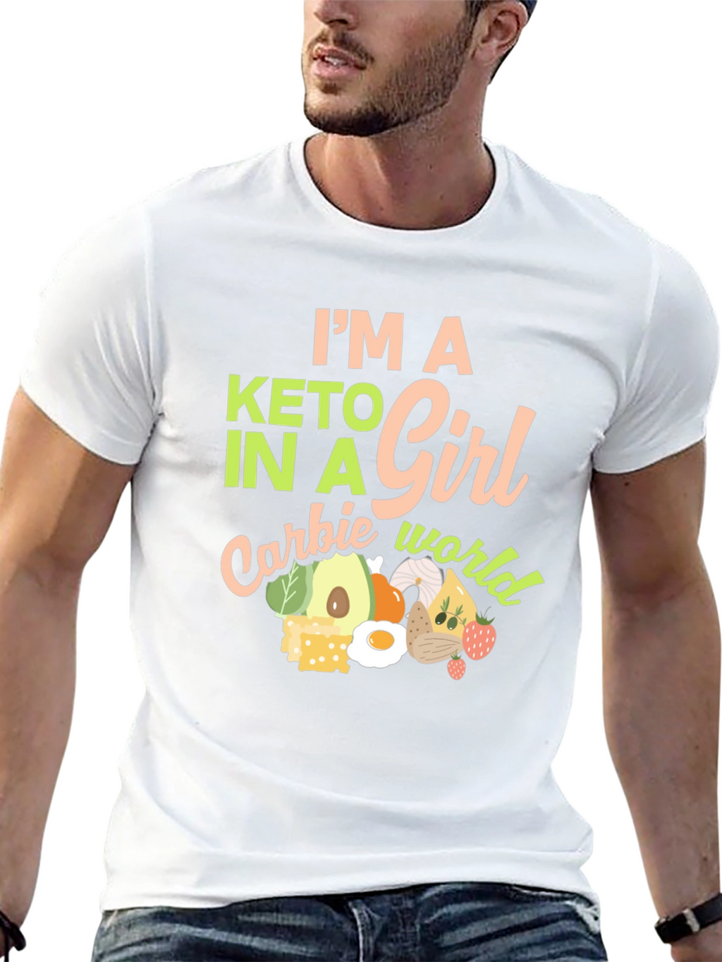 Keto Girl Carbie World Graphic Tee - Unisex