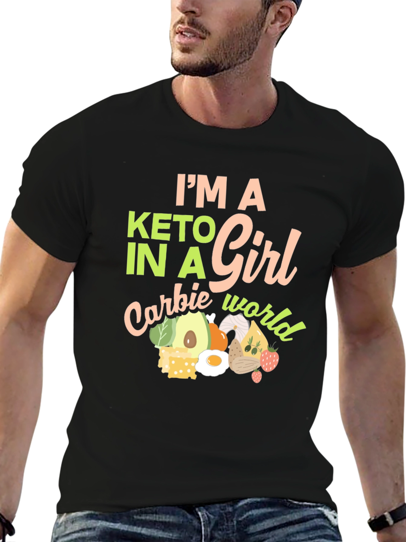 Keto Girl Carbie World Graphic Tee - Unisex