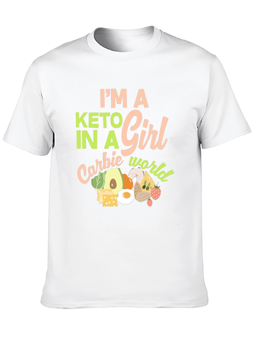 Keto Girl Carbie World Graphic Tee - Unisex