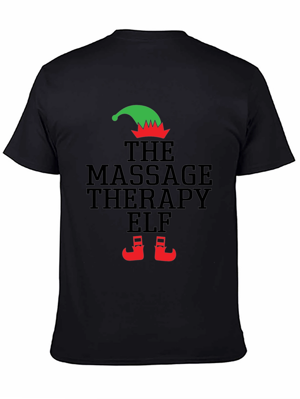 Massage Therapy Elf Christmas T-Shirt