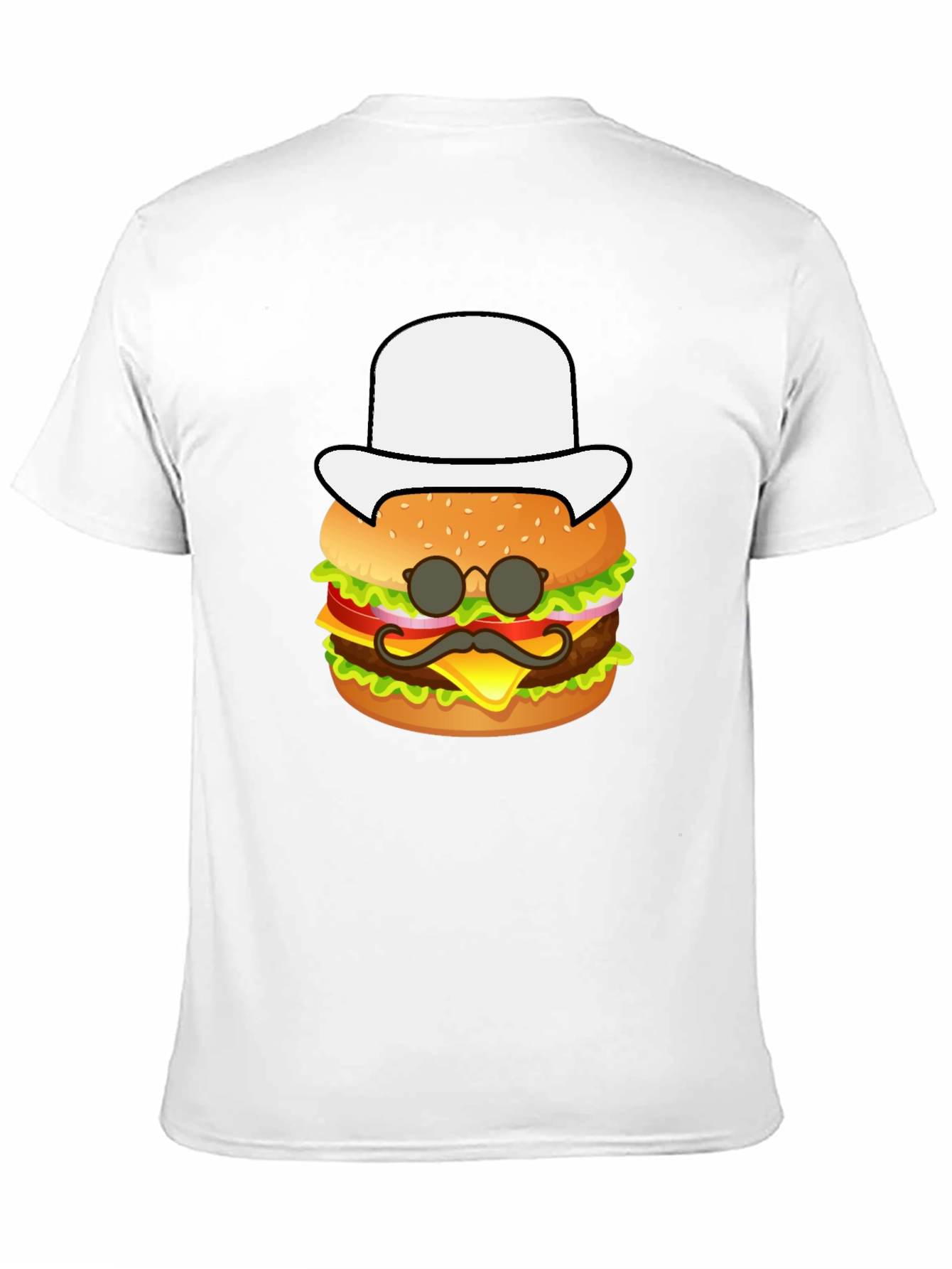 Burger Graphic Tee - Funny Food Shirt