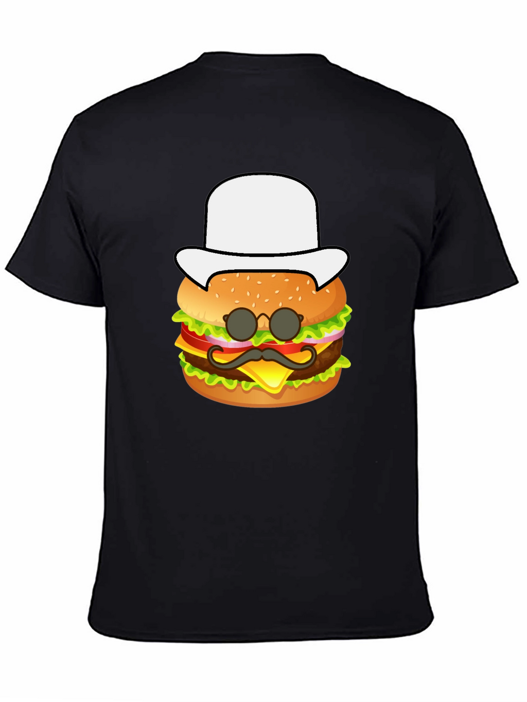 Burger Graphic Tee - Funny Food Shirt