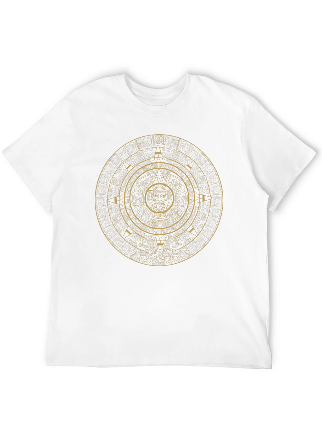 Aztec Calendar Graphic T-Shirt