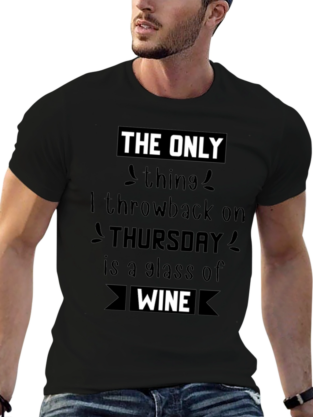 Thursday Wine Throwback Tee