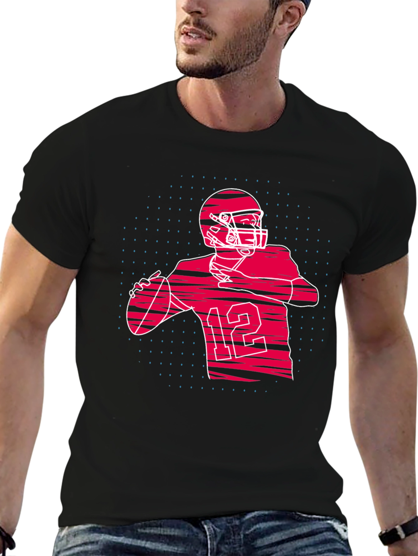 Football Player T-Shirt