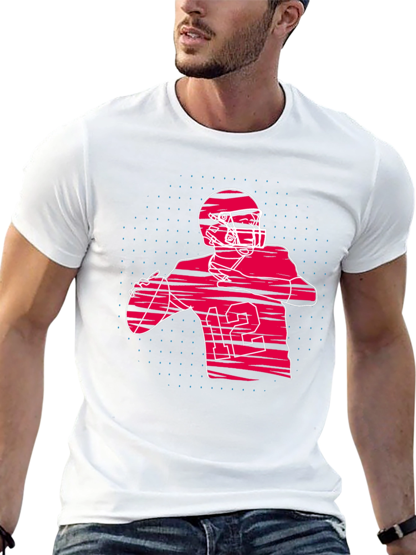 Football Player T-Shirt