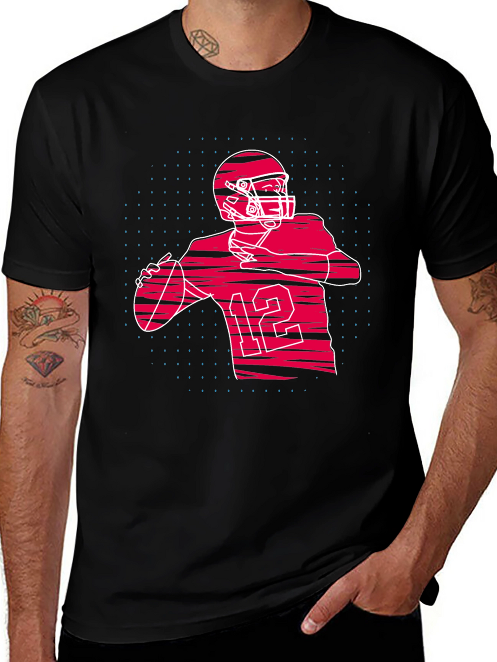 Football Player T-Shirt