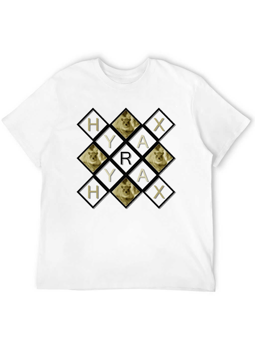 HYRAX T-Shirt - Unique Graphic Design