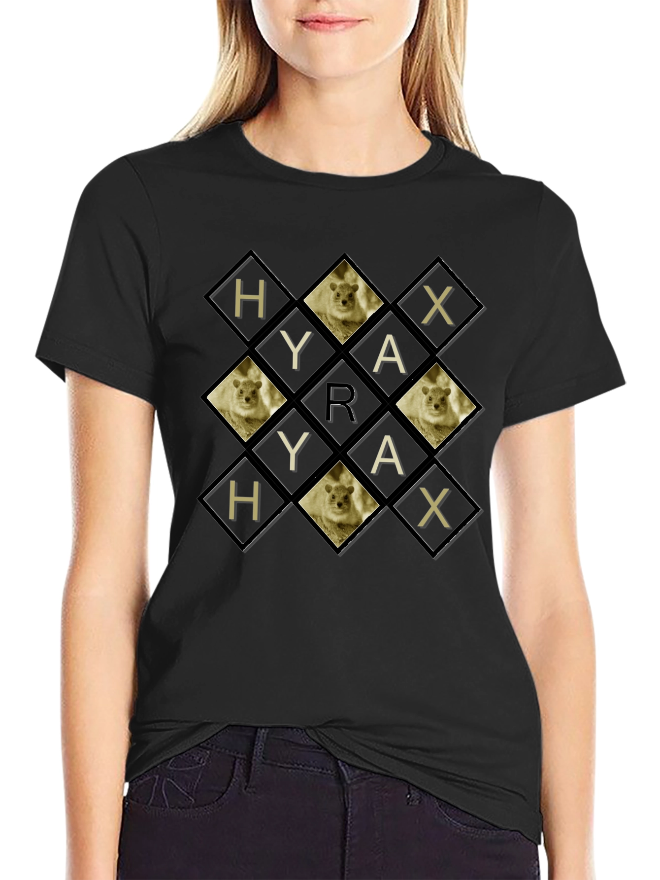 HYRAX T-Shirt - Unique Graphic Design