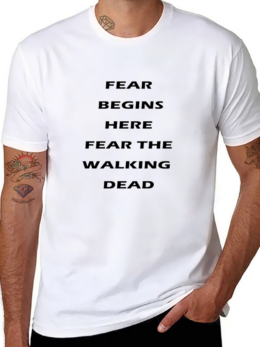 Fear the Walking Dead Graphic Tee - Black