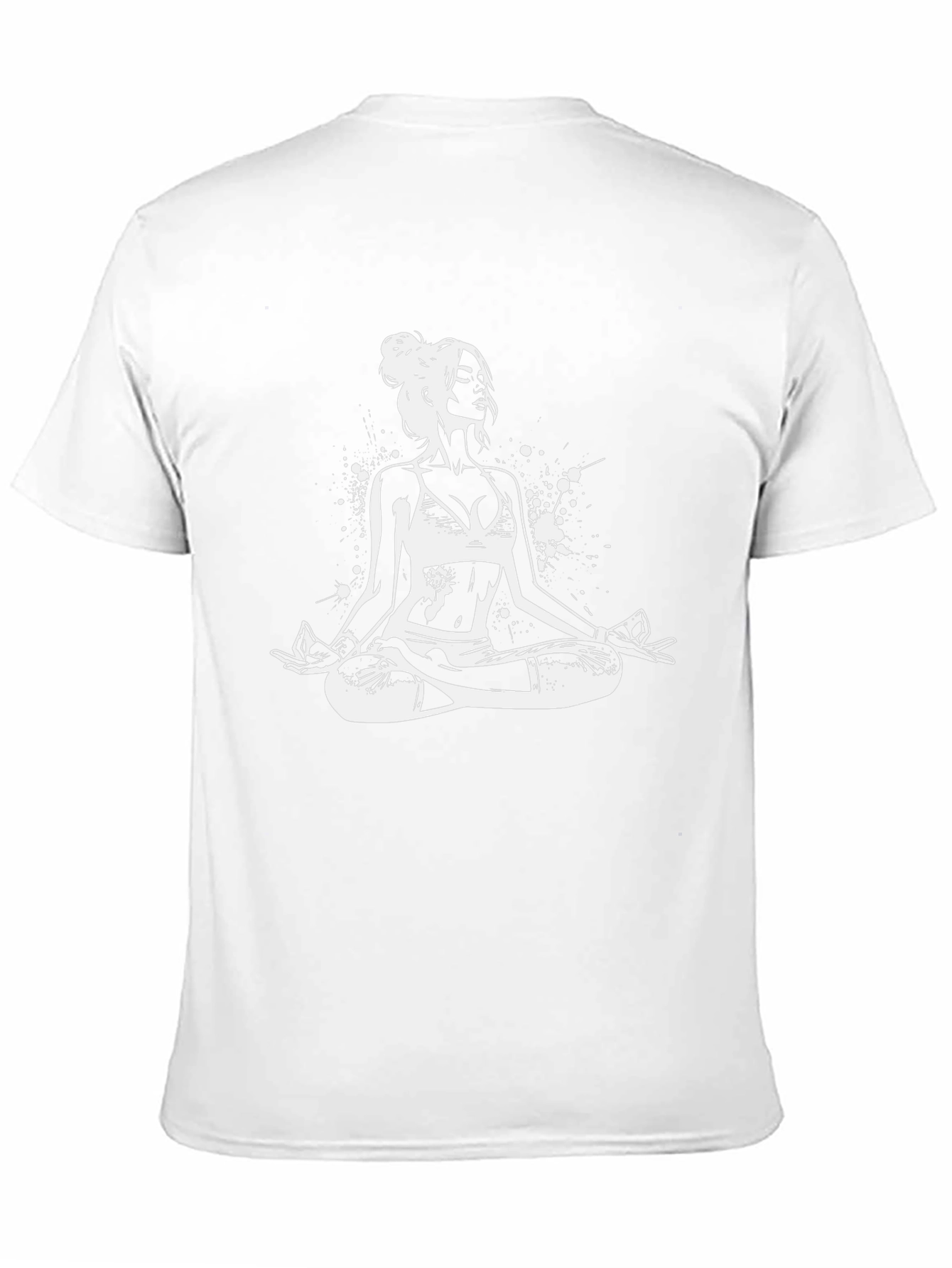 Yoga Woman T-Shirt - Black