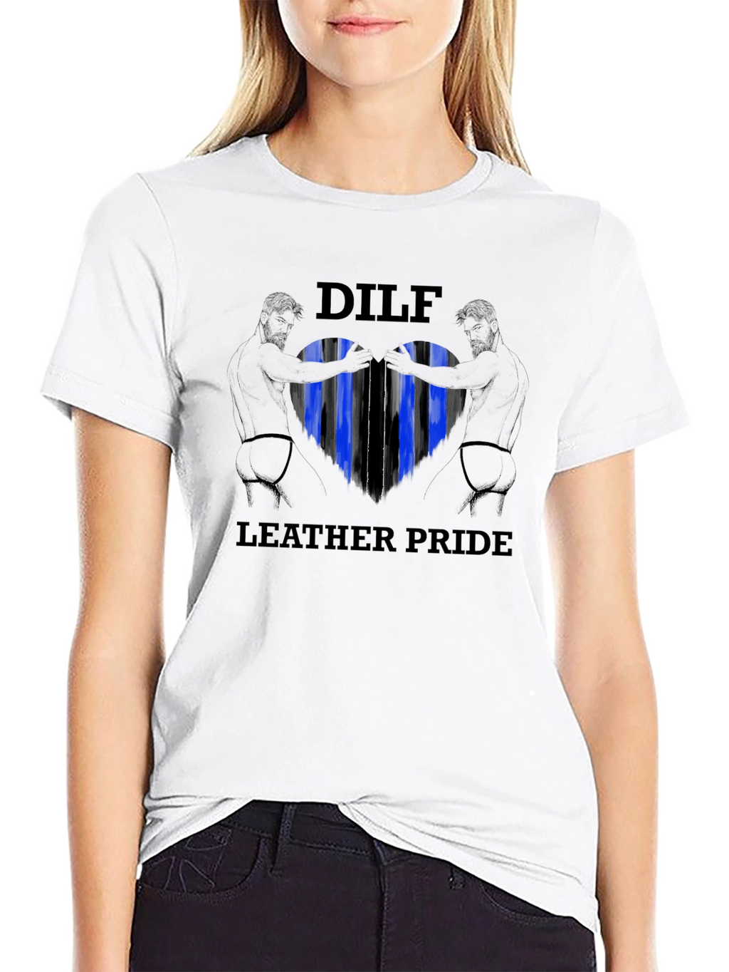 DILF Leather Pride T-Shirt