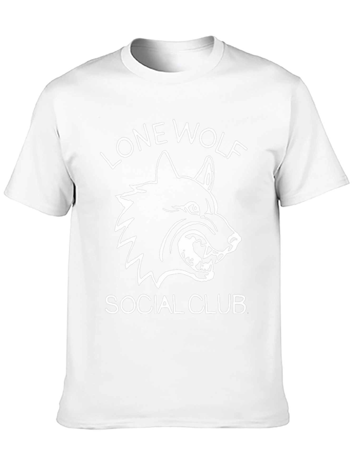 Lone Wolf Social Club Black Graphic T-Shirt