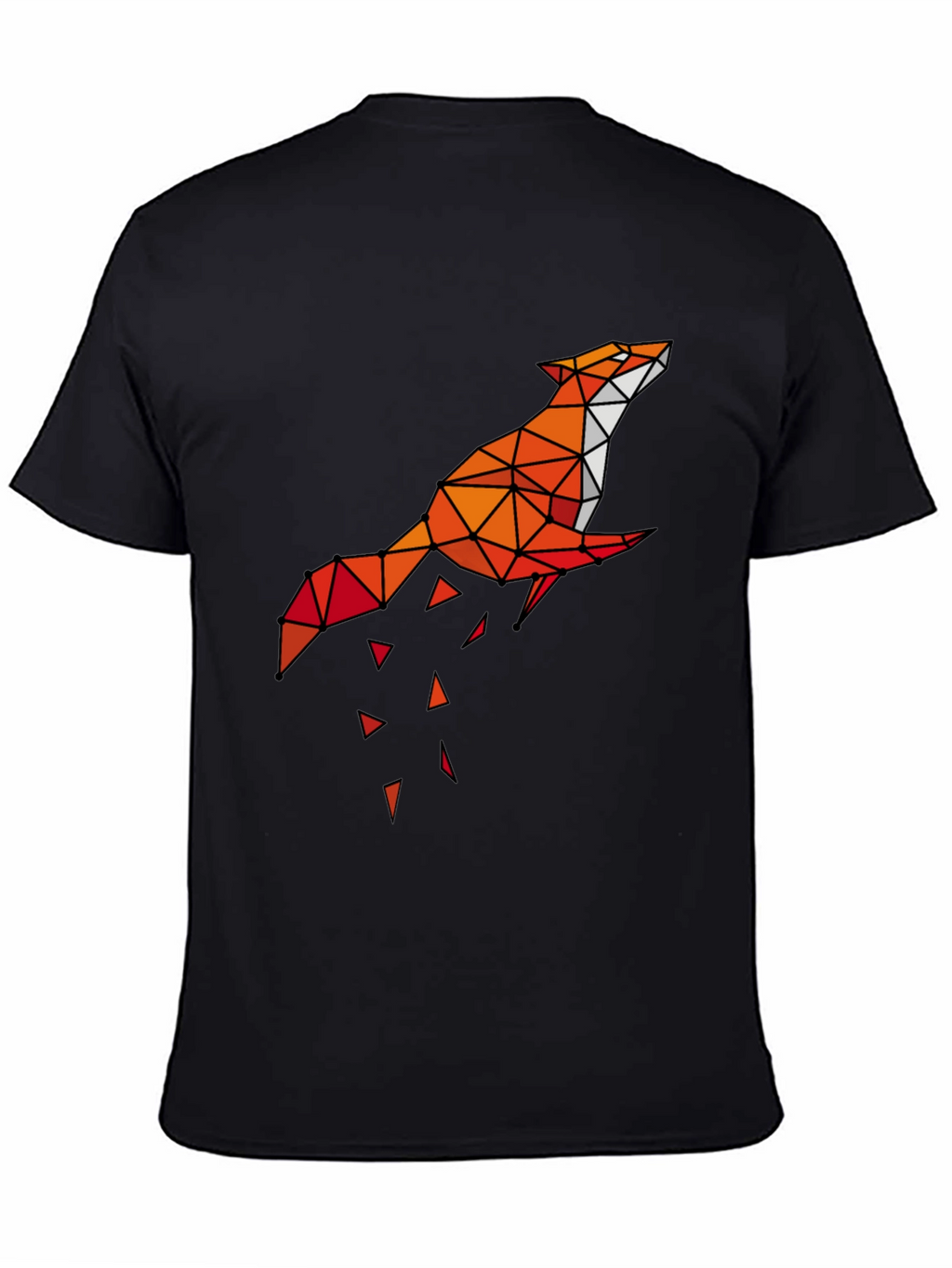 Geometric Fox Graphic Tee - Modern Menswear