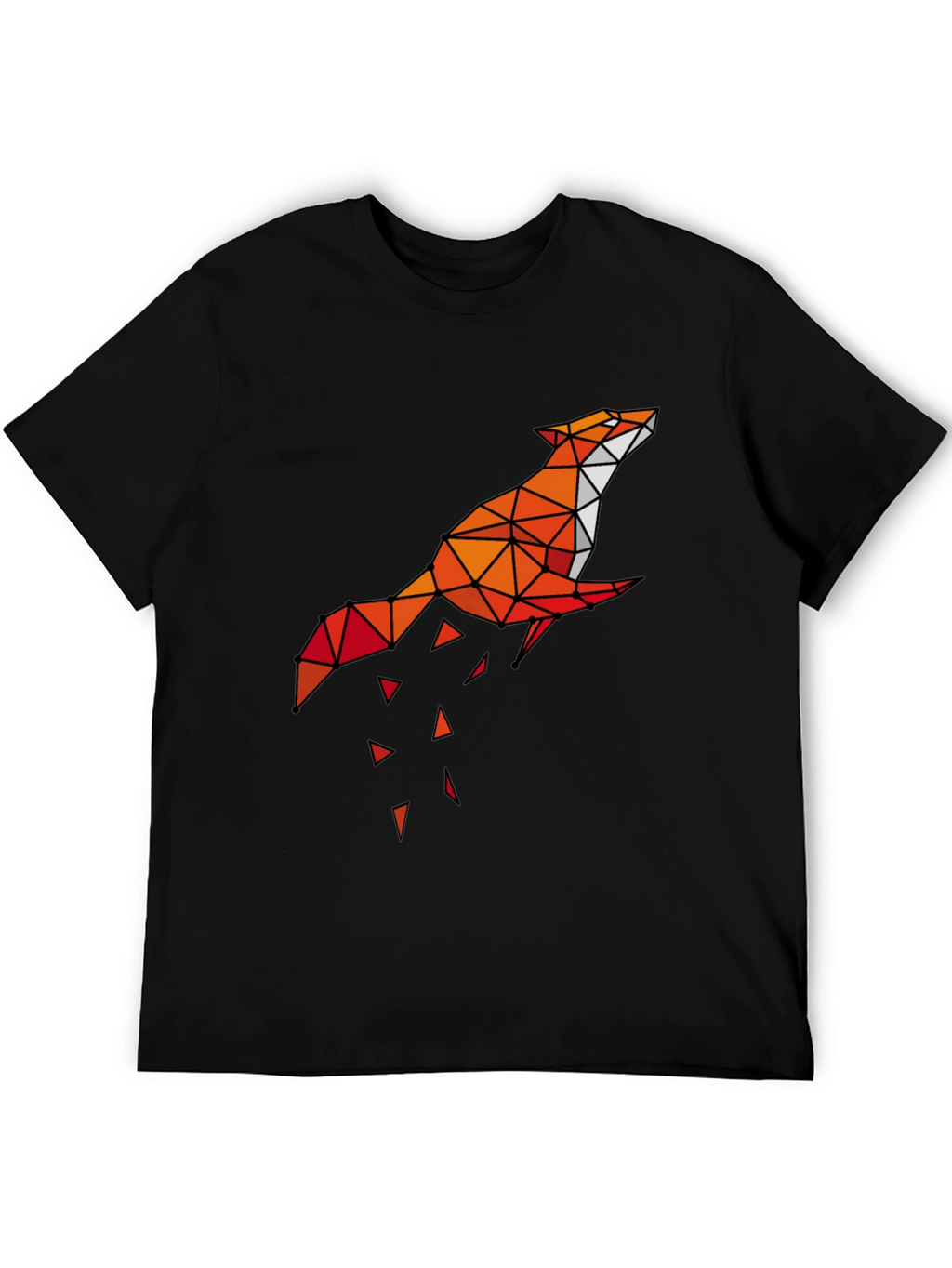 Geometric Fox Graphic Tee - Modern Menswear