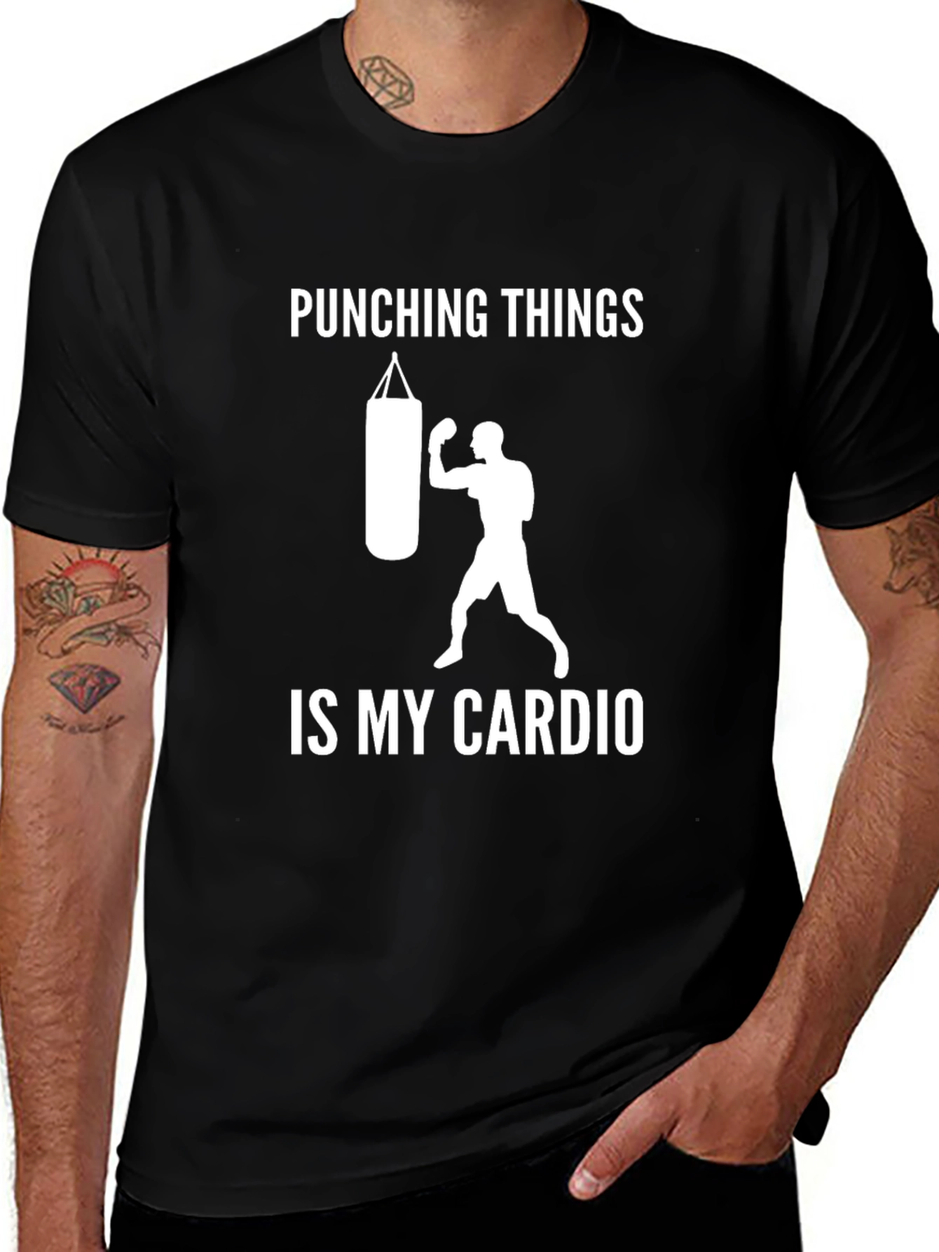Punching Things Is My Cardio T-Shirt