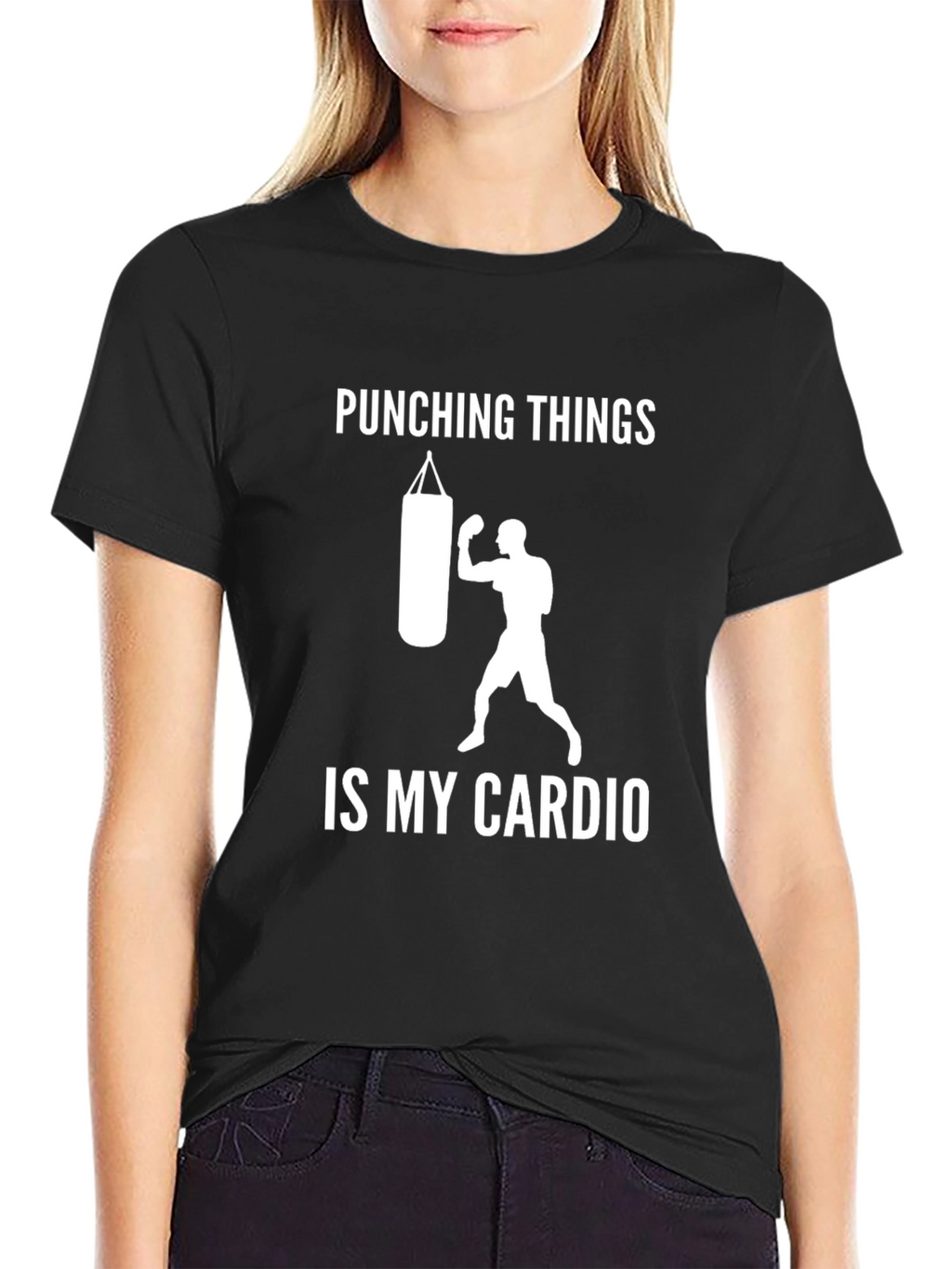 Punching Things Is My Cardio T-Shirt
