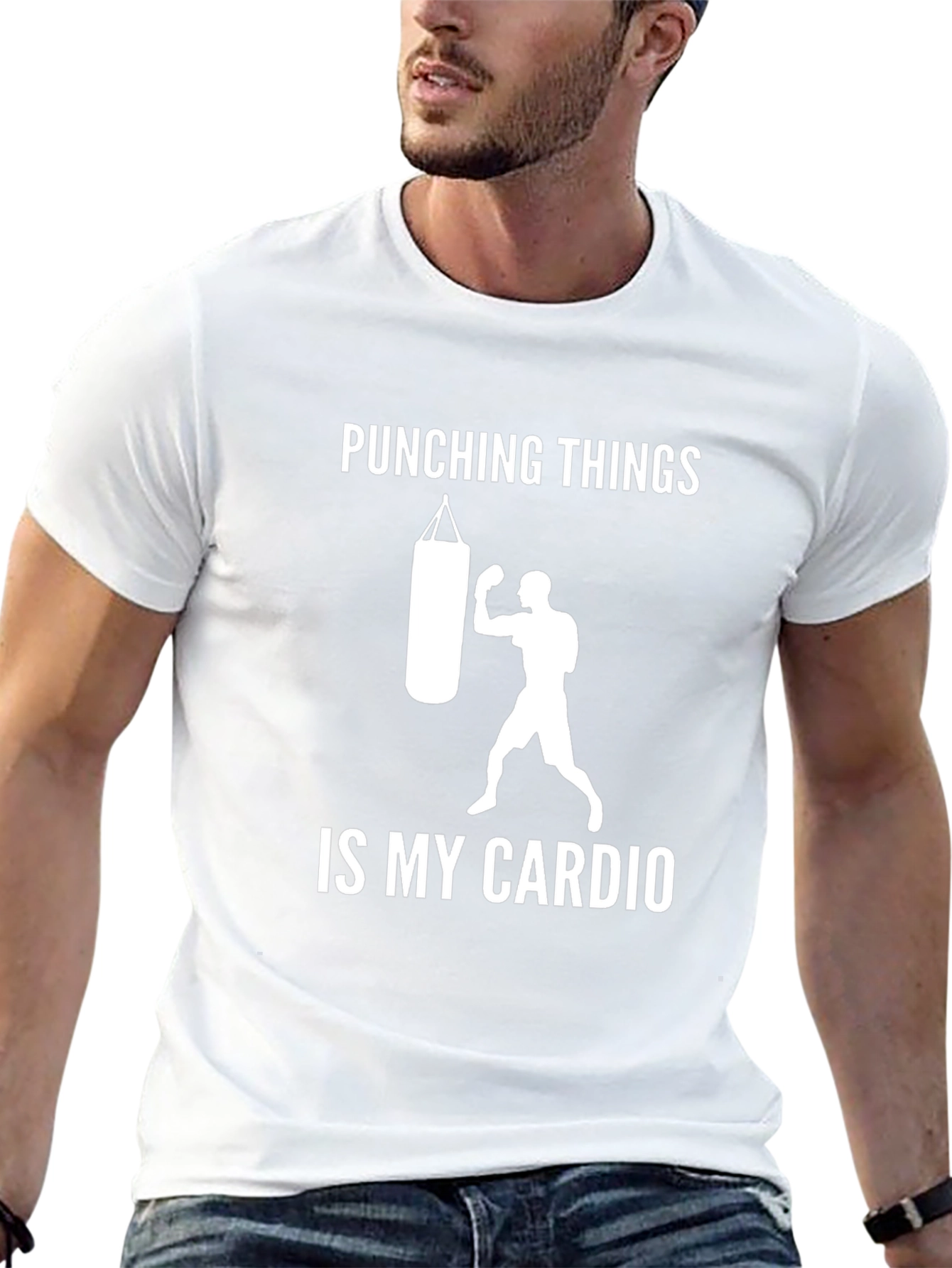 Punching Things Is My Cardio T-Shirt