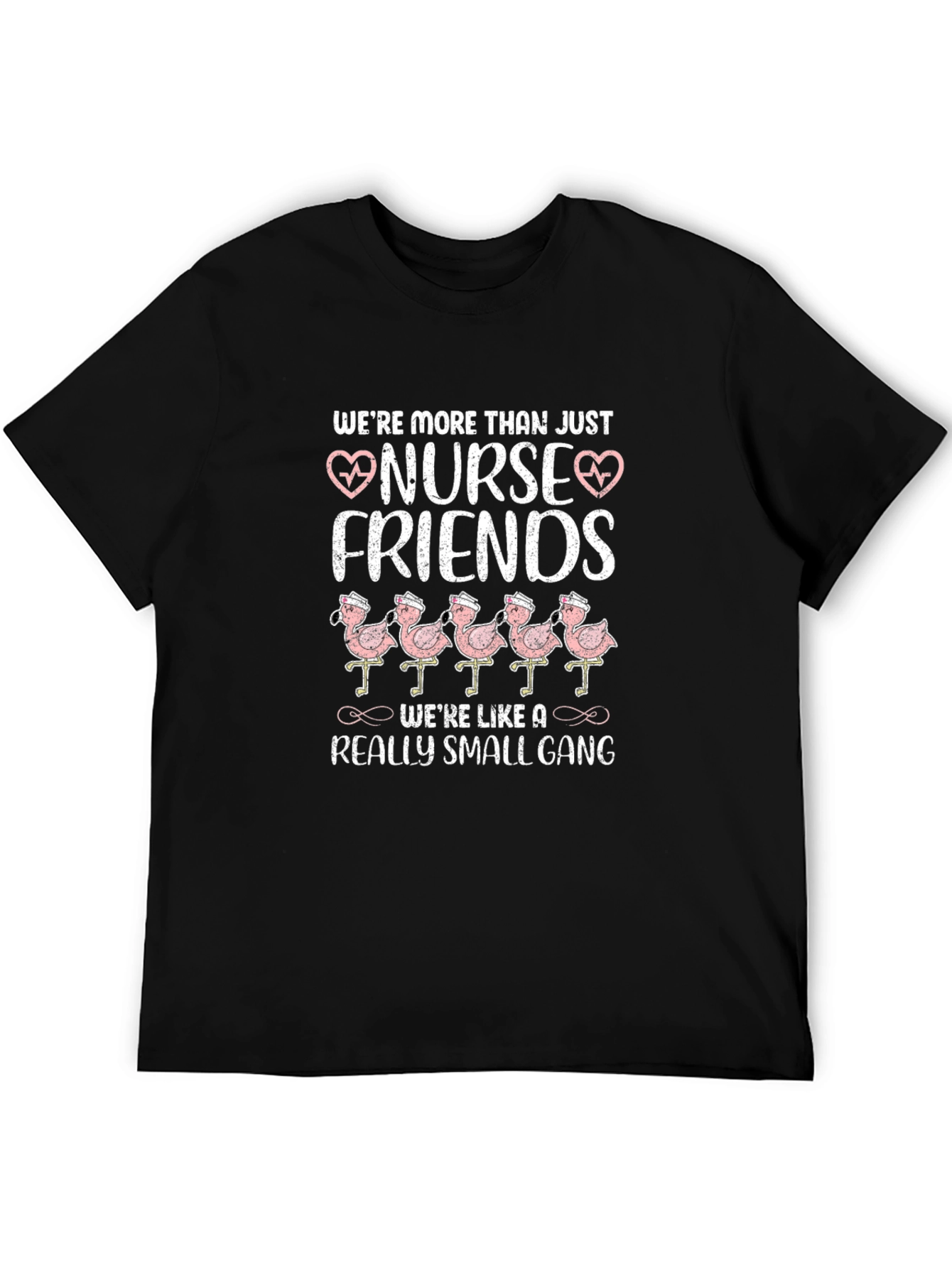 Nurse Friends T-Shirt Flamingo Gang Tee
