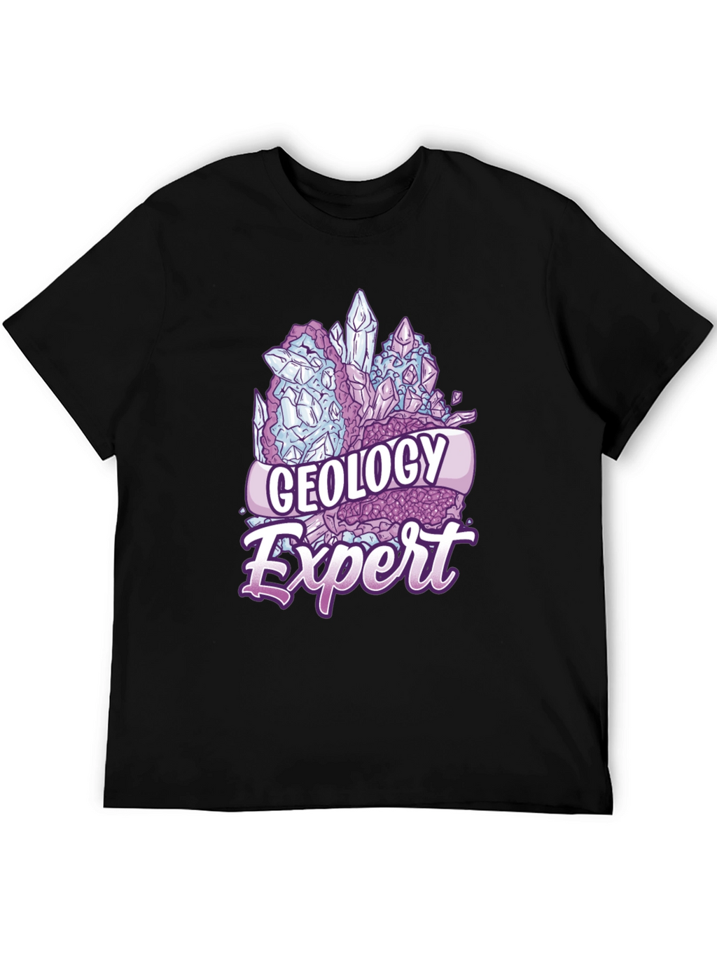 Geology Expert T-Shirt - Crystal Design