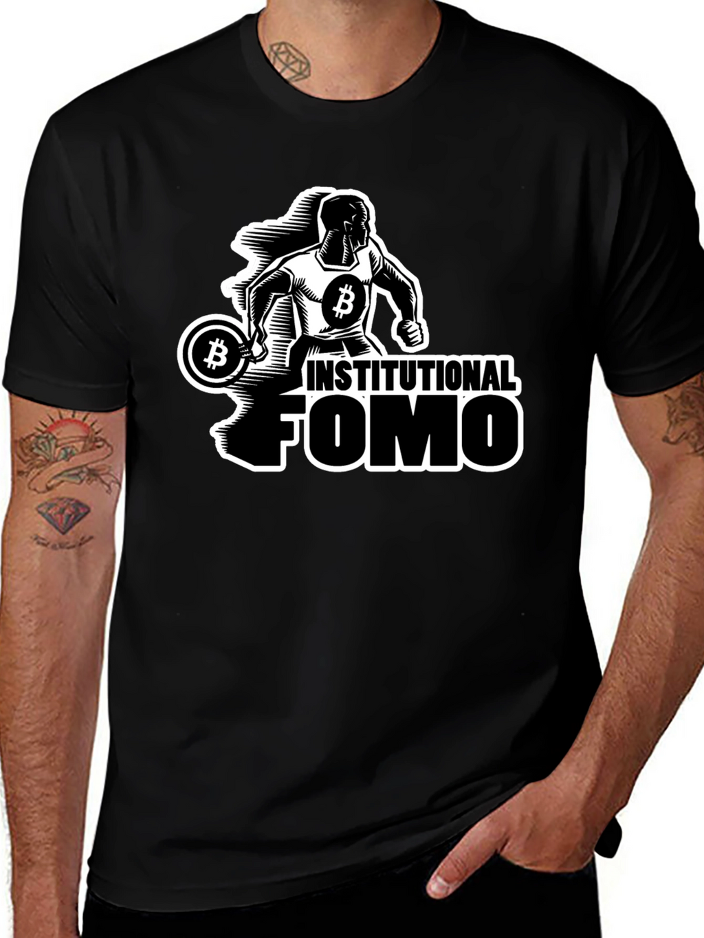 Institutional FOMO Bitcoin T-Shirt