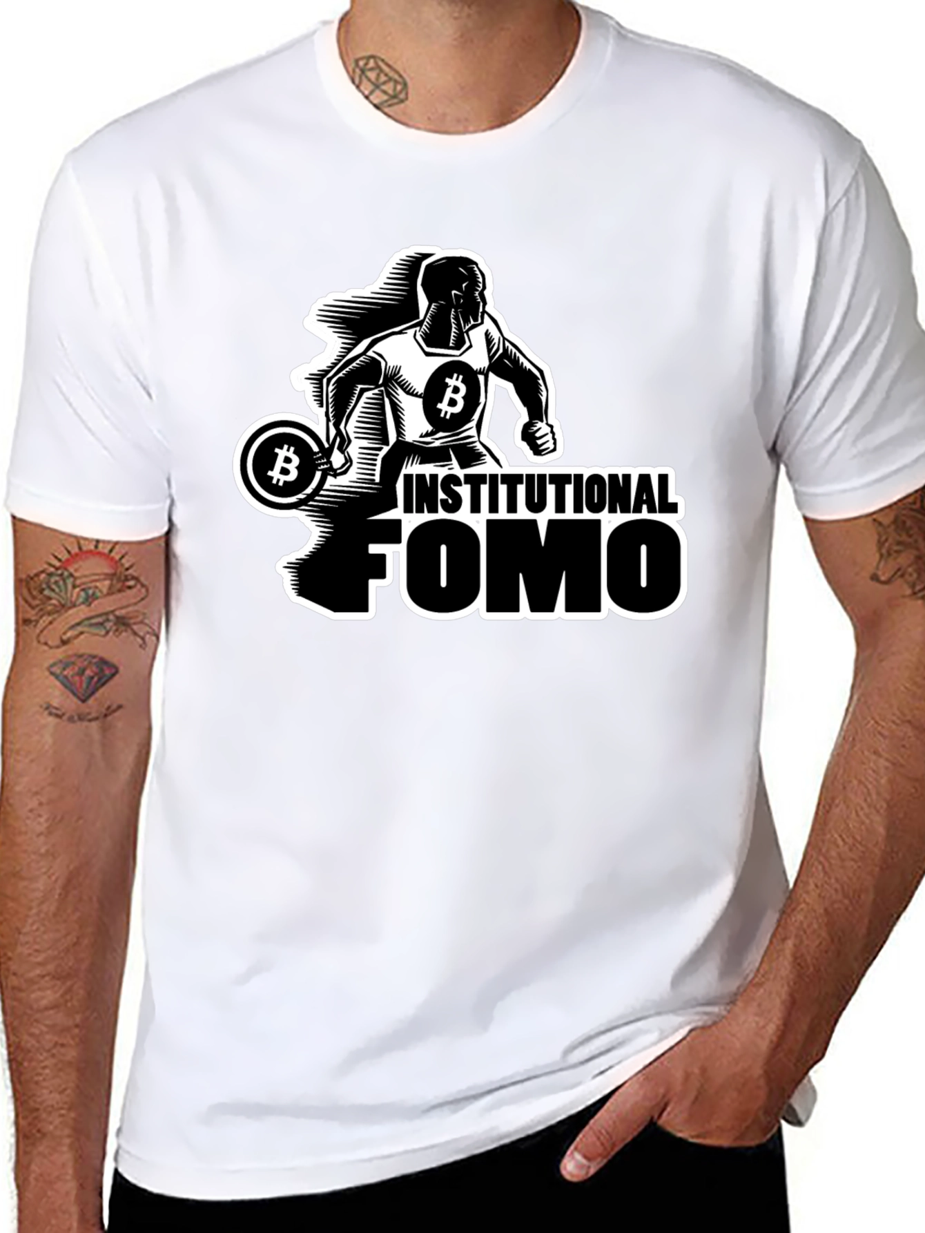 Institutional FOMO Bitcoin T-Shirt
