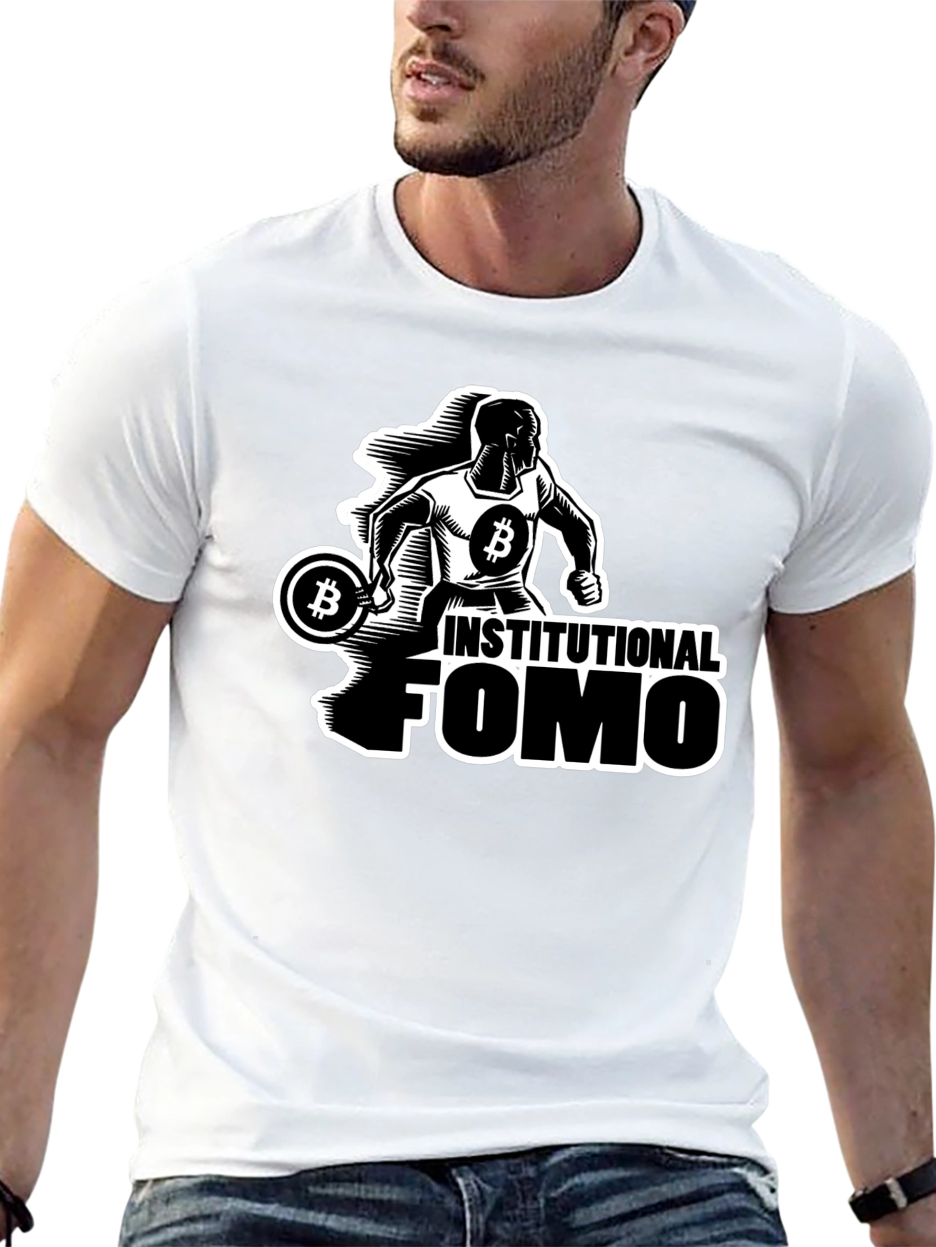 Institutional FOMO Bitcoin T-Shirt