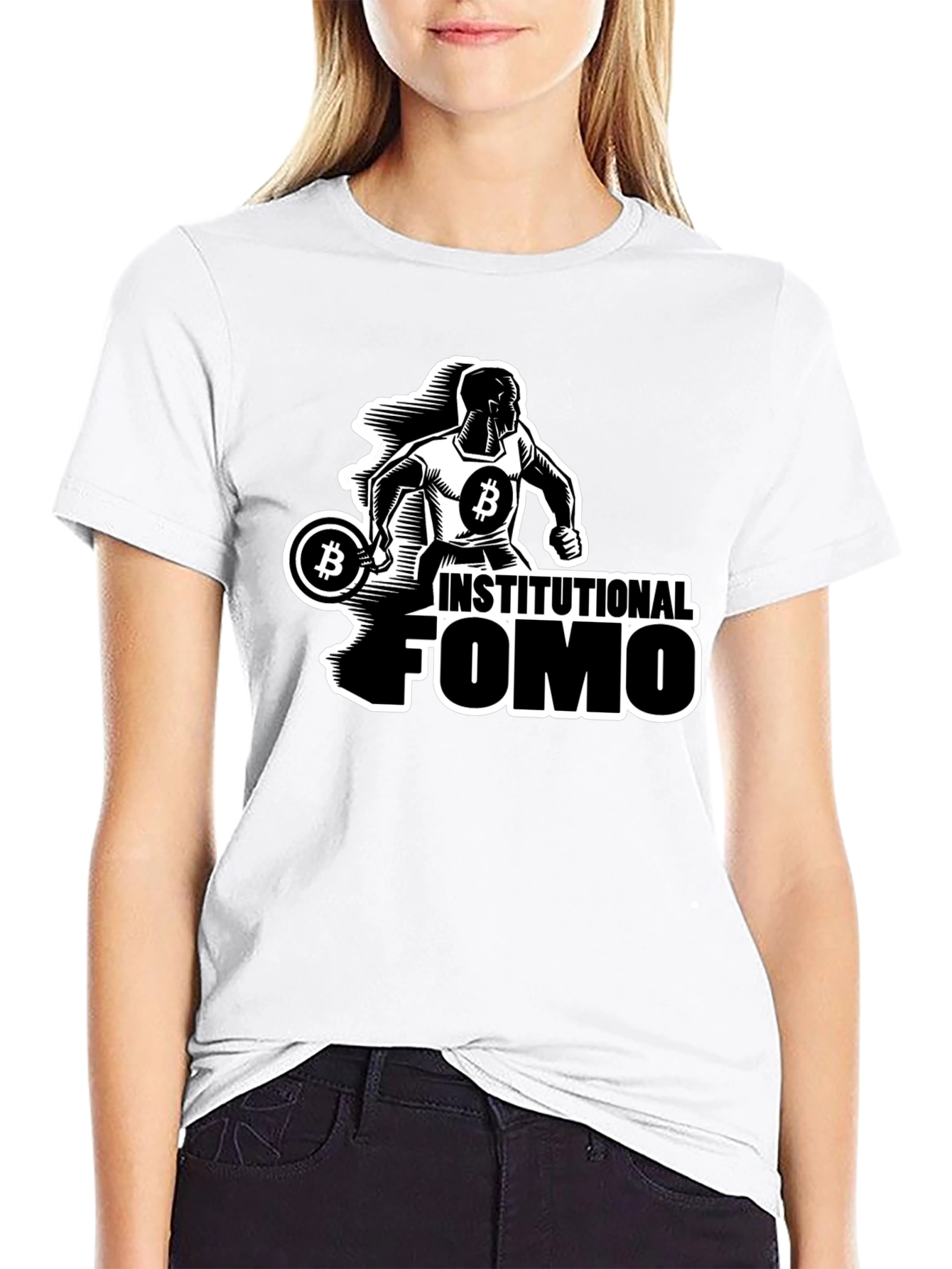 Institutional FOMO Bitcoin T-Shirt