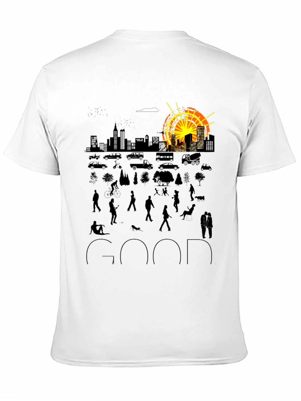 Urban Silhouette Graphic Tee