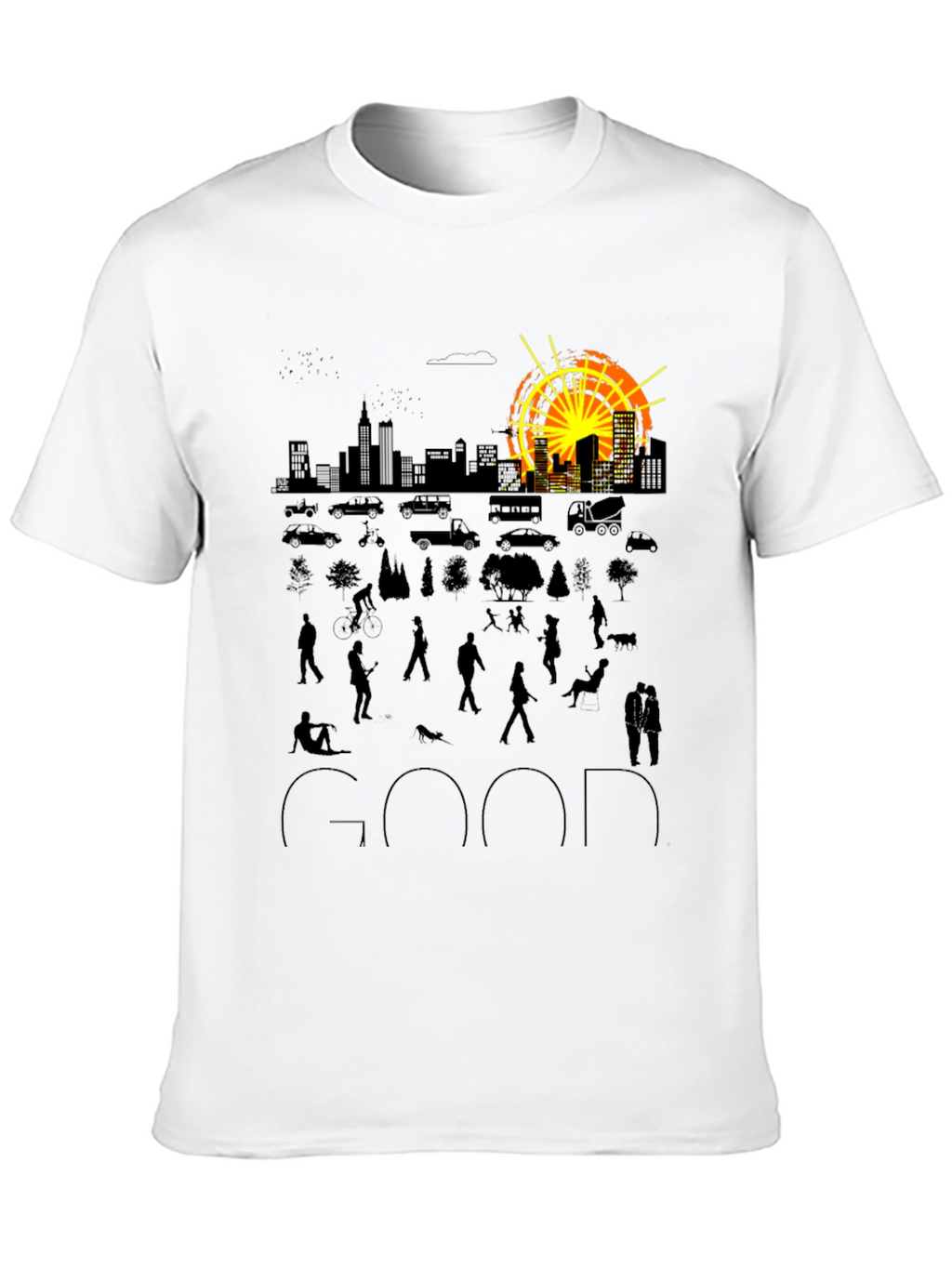 Urban Silhouette Graphic Tee