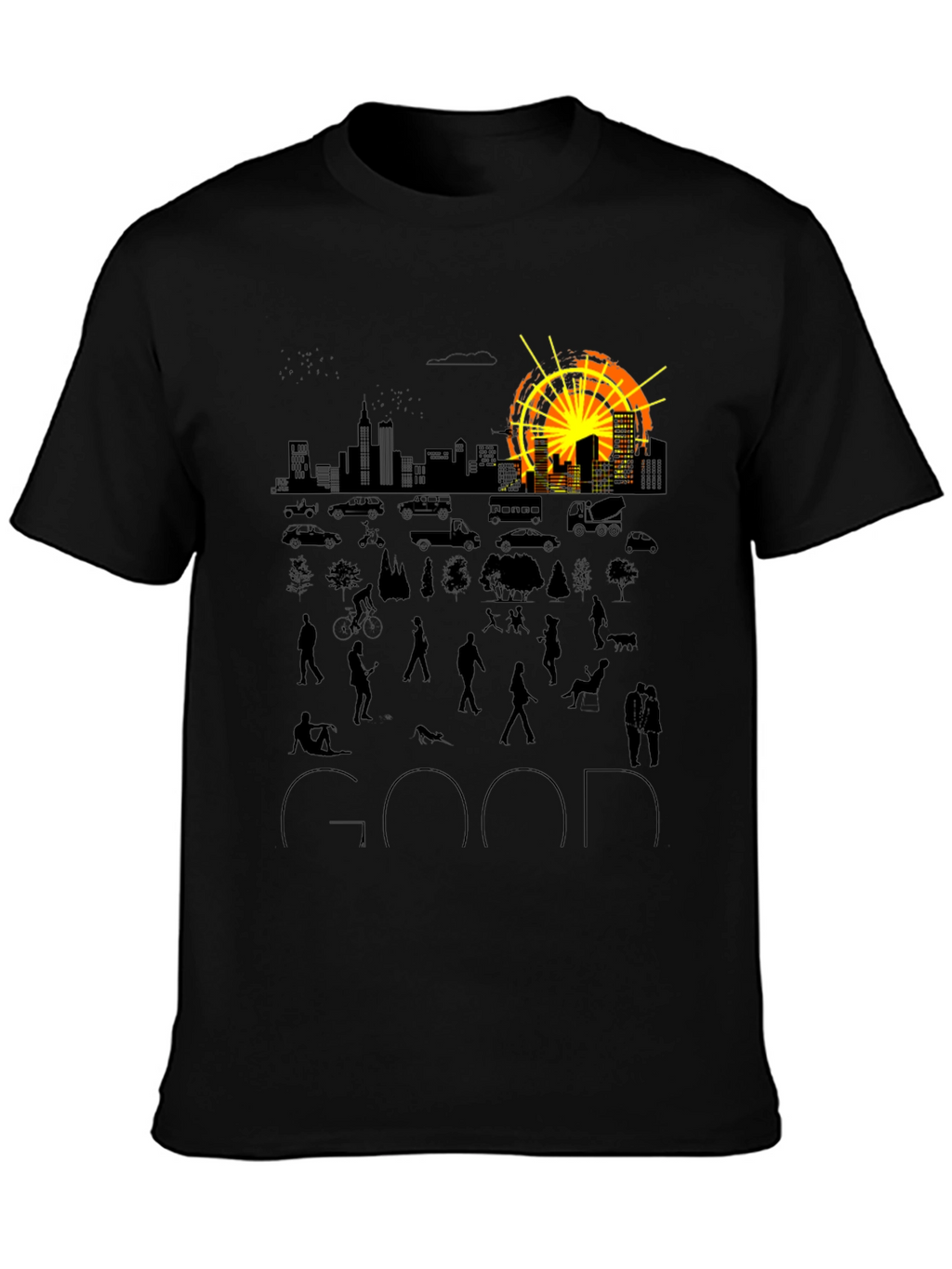 Urban Silhouette Graphic Tee
