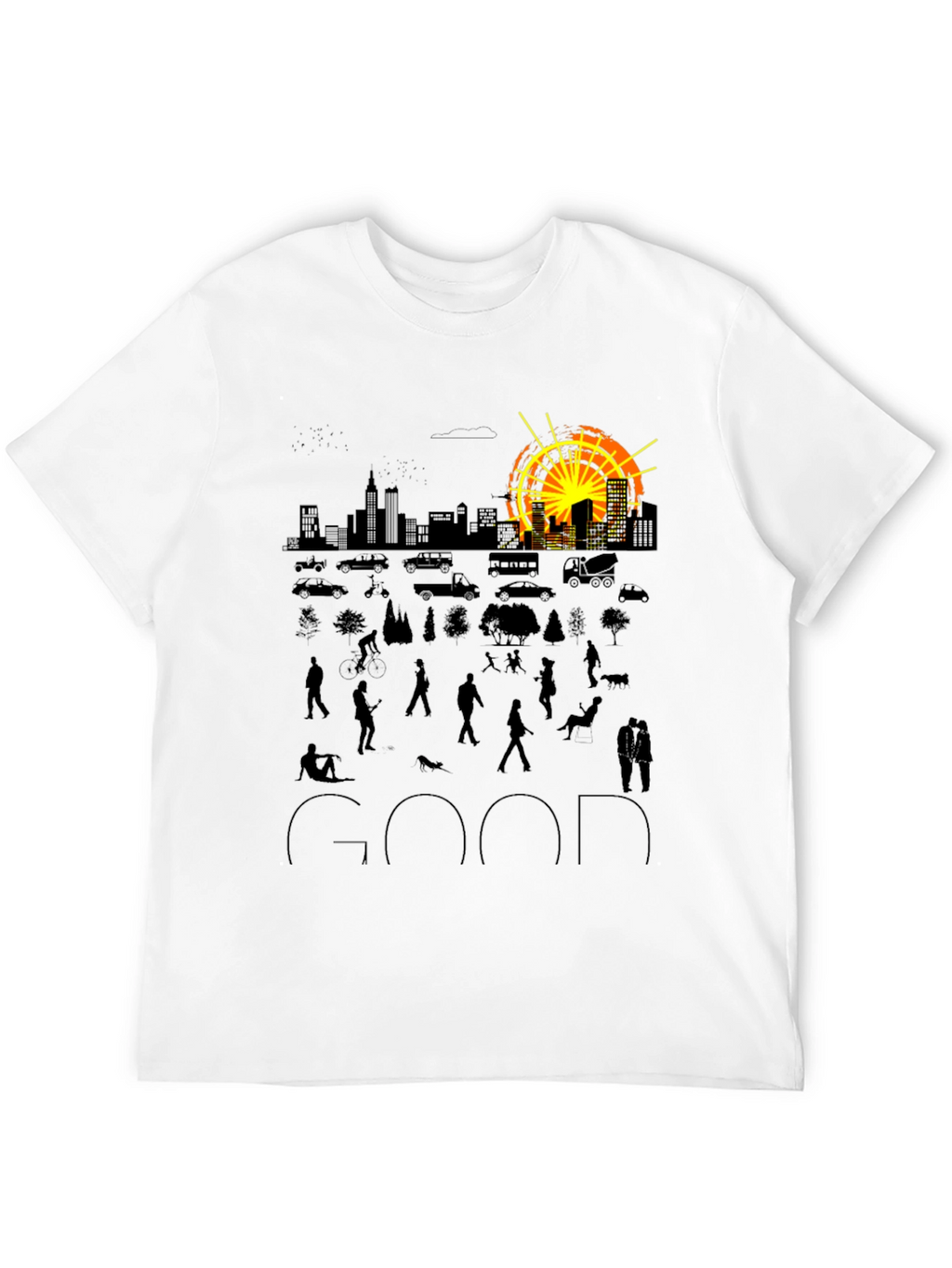Urban Silhouette Graphic Tee