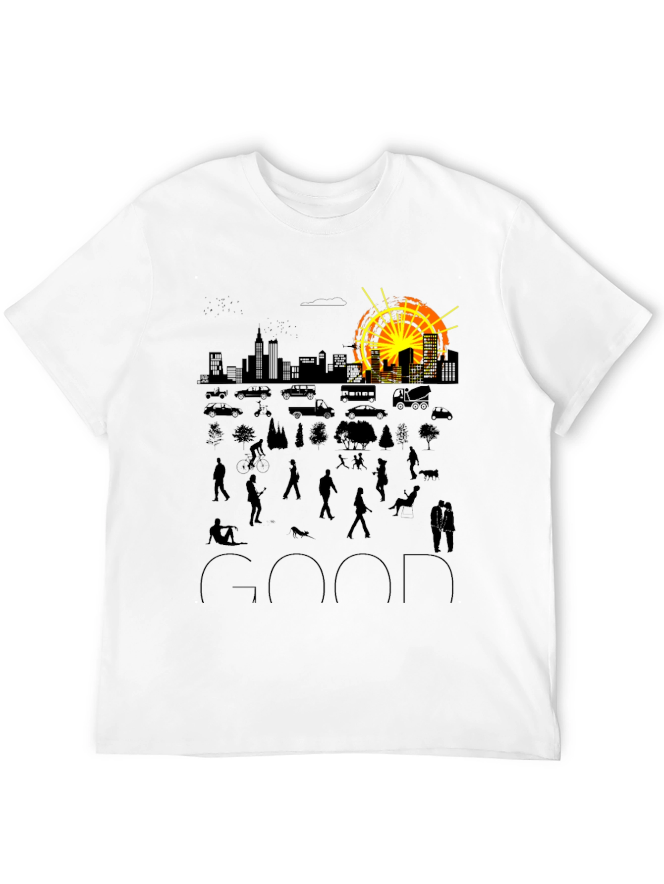Urban Silhouette Graphic Tee