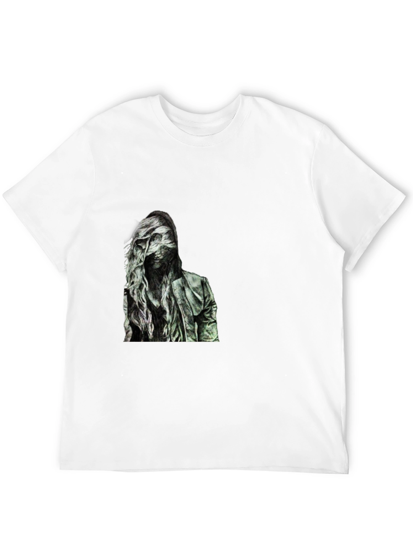 Dark Portrait Graphic T-Shirt - Stylish Casual Wear