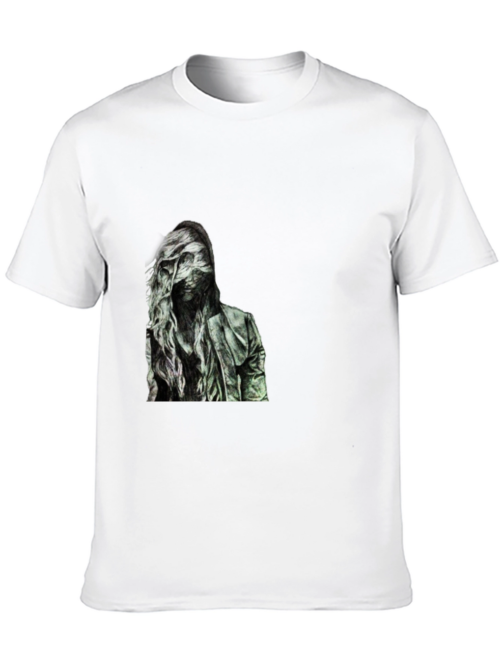 Dark Portrait Graphic T-Shirt - Stylish Casual Wear