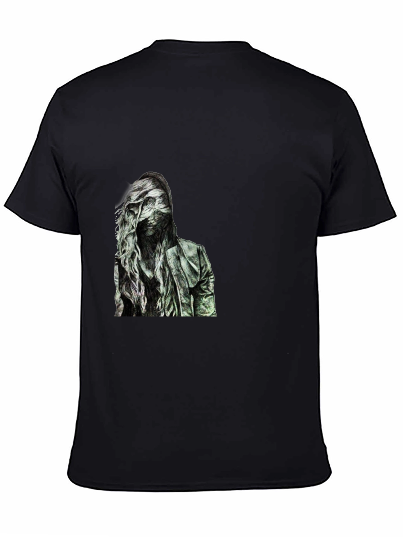 Dark Portrait Graphic T-Shirt - Stylish Casual Wear