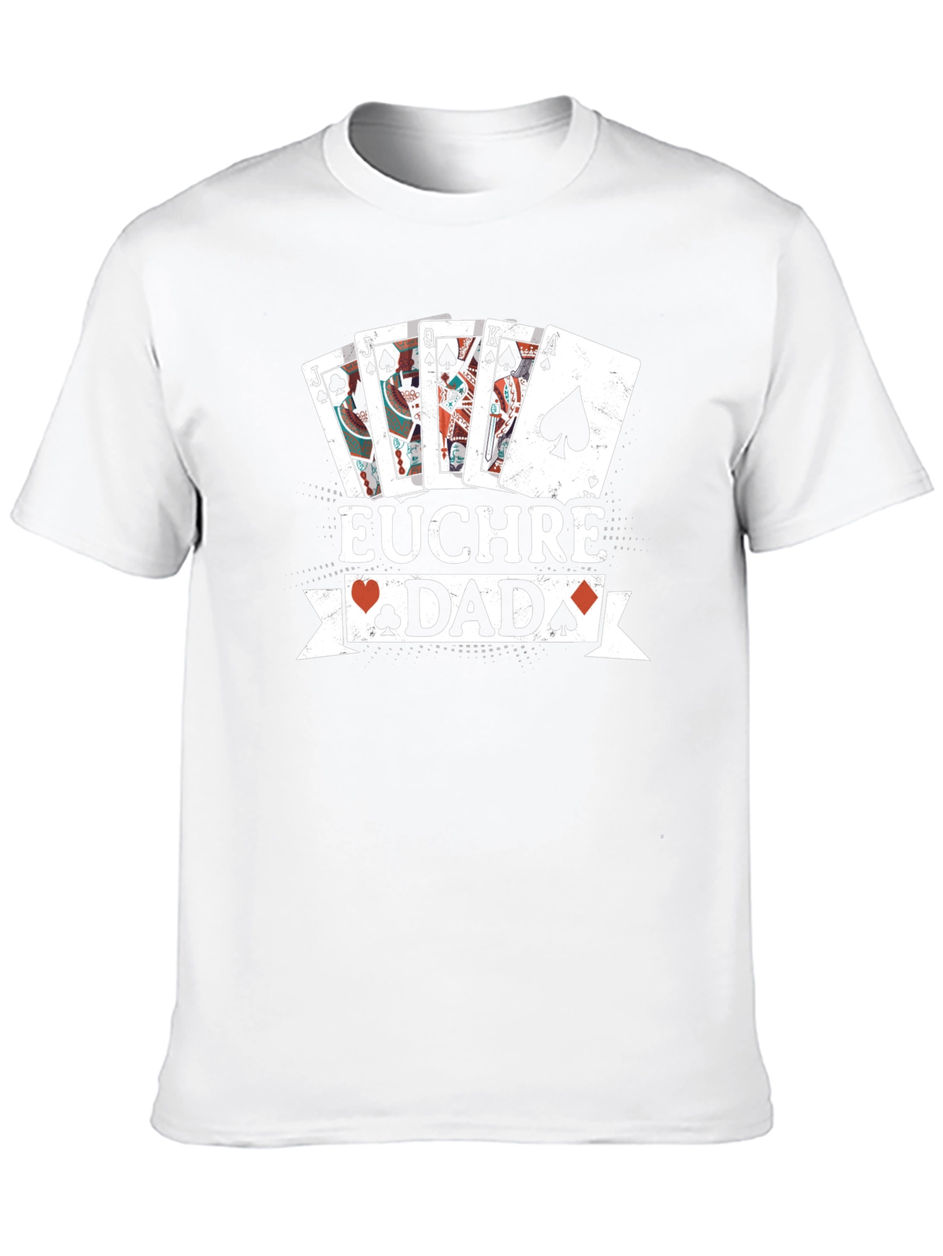 Euchre Dad T-Shirt - Card Game Tee