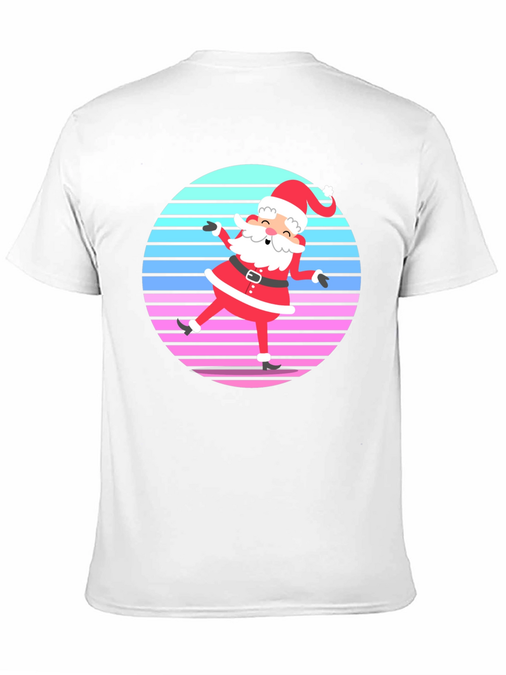 Retro Santa Graphic Tee - Holiday Cheer!