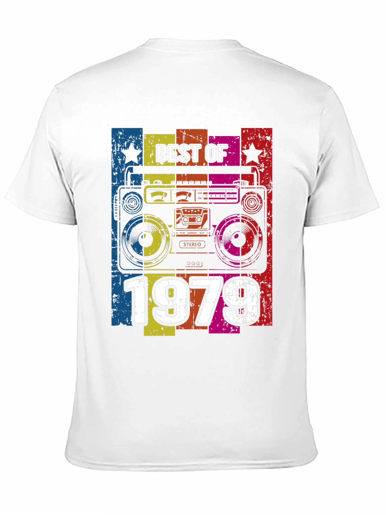 Retro 1979 Boombox Graphic Tee
