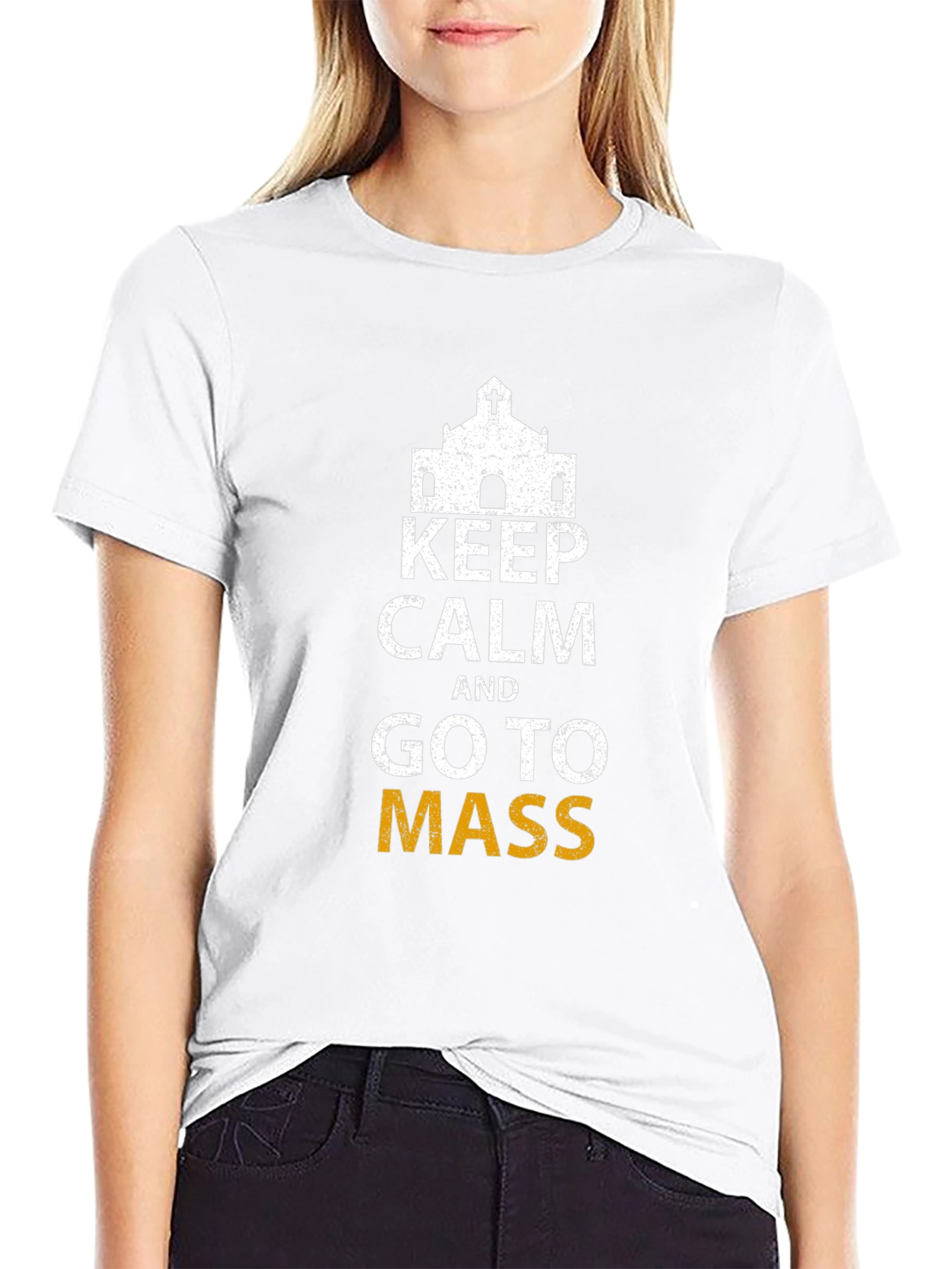 Keep Calm and Go To Mass T-Shirt
